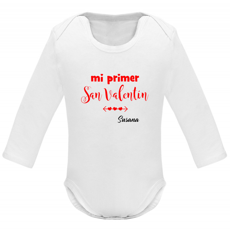Body Mi primer San Valentín + Nombre Body Mi primer San Valentín + Nombre