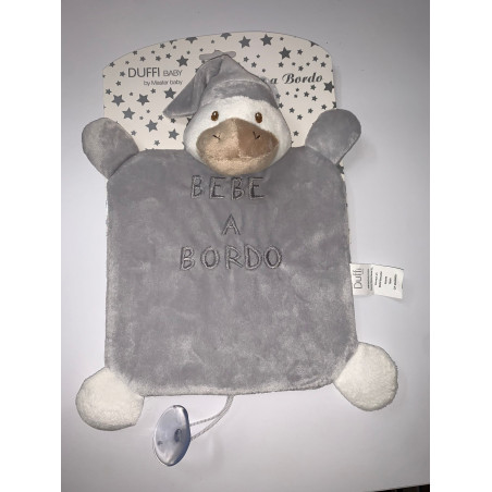 Bebé a bordo patito personalizado