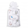 Pack 3 Gasas 80x80 gris INTERBABY