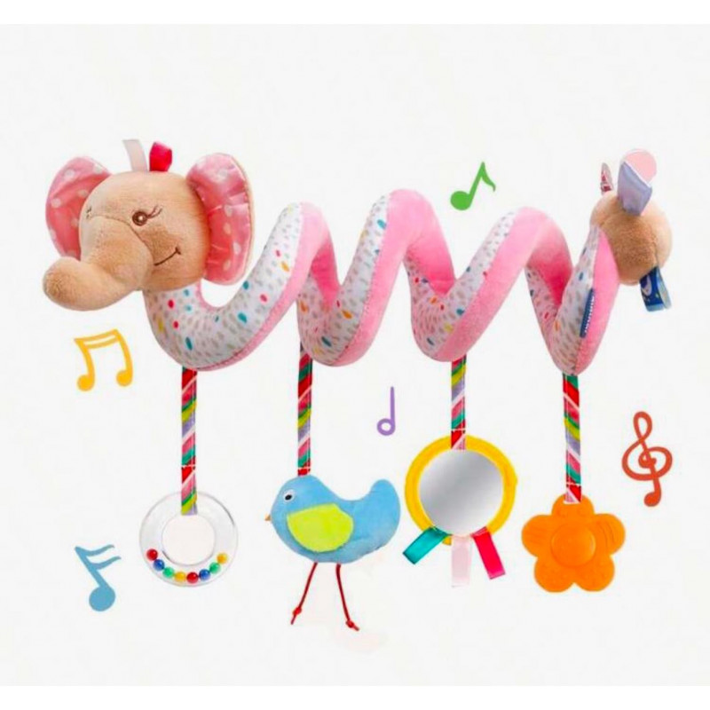 Peluche espiral rosa Peluche espiral rosa