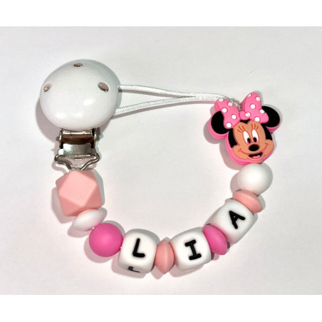 Chupetero silicona Minnie
