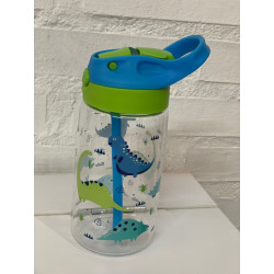 Botella Dino azul/verde 500ML