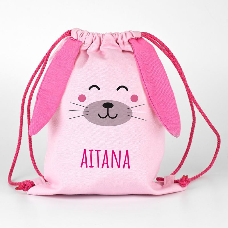 Petate Zoo Conejito Rosa personalizado Petate Zoo Conejito Rosa personalizado