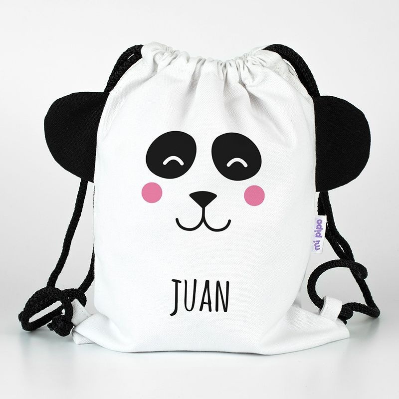 Petate Zoo Panda Blanco personalizado Petate Zoo Panda Blanco personalizado
