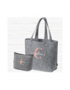 Bolsos de fieltro personalizados
